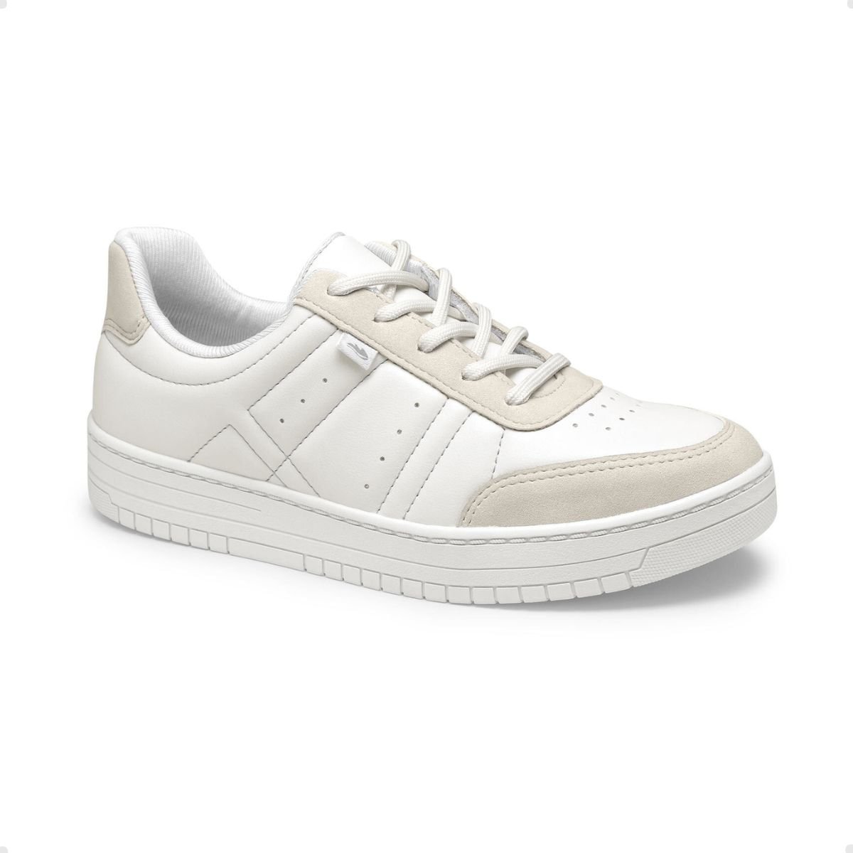 Tenis Moda Fem Dakota Da291-0001 Branco 1