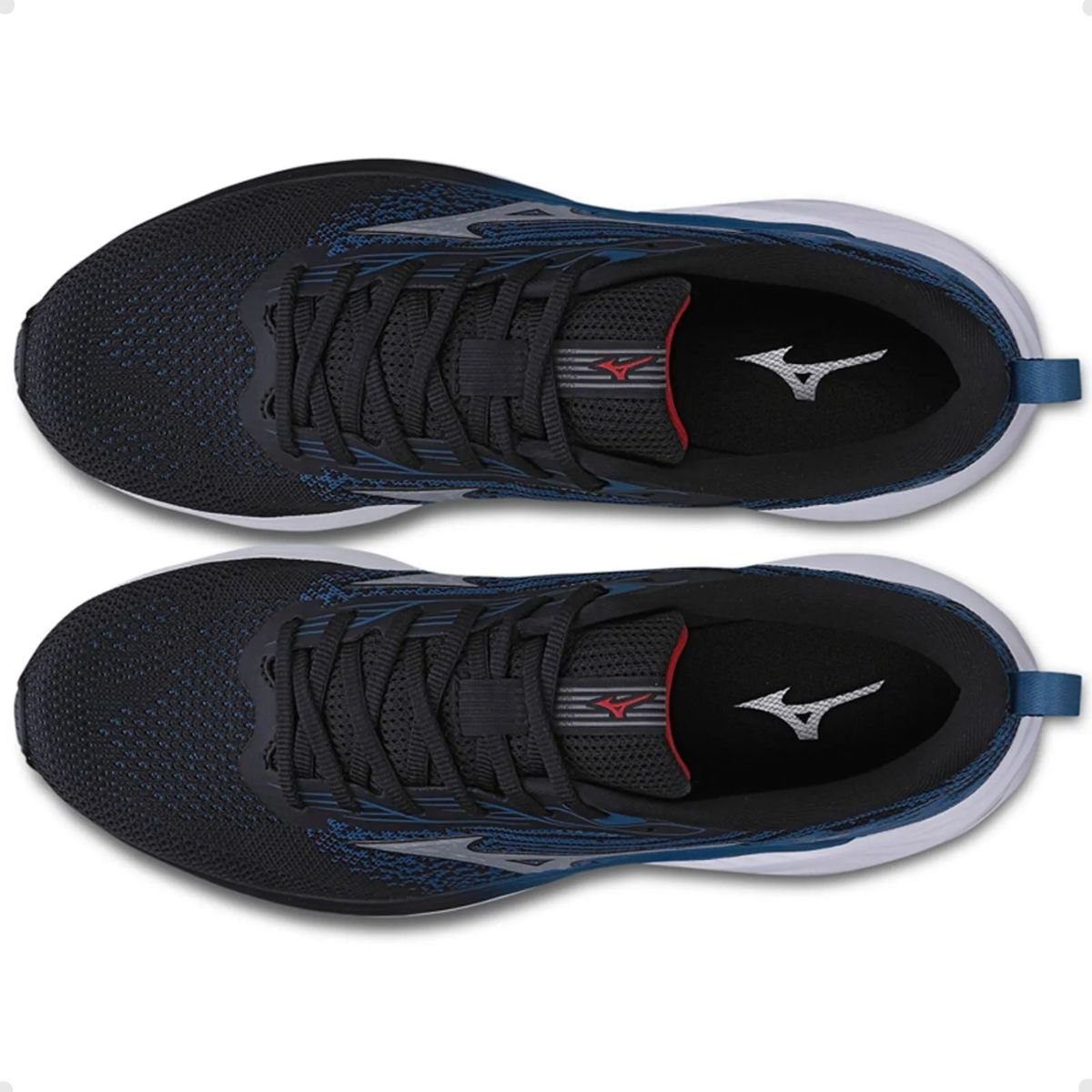 Tênis Running Masculino Mizuno Wave Vitality 5 Preto Preto 2