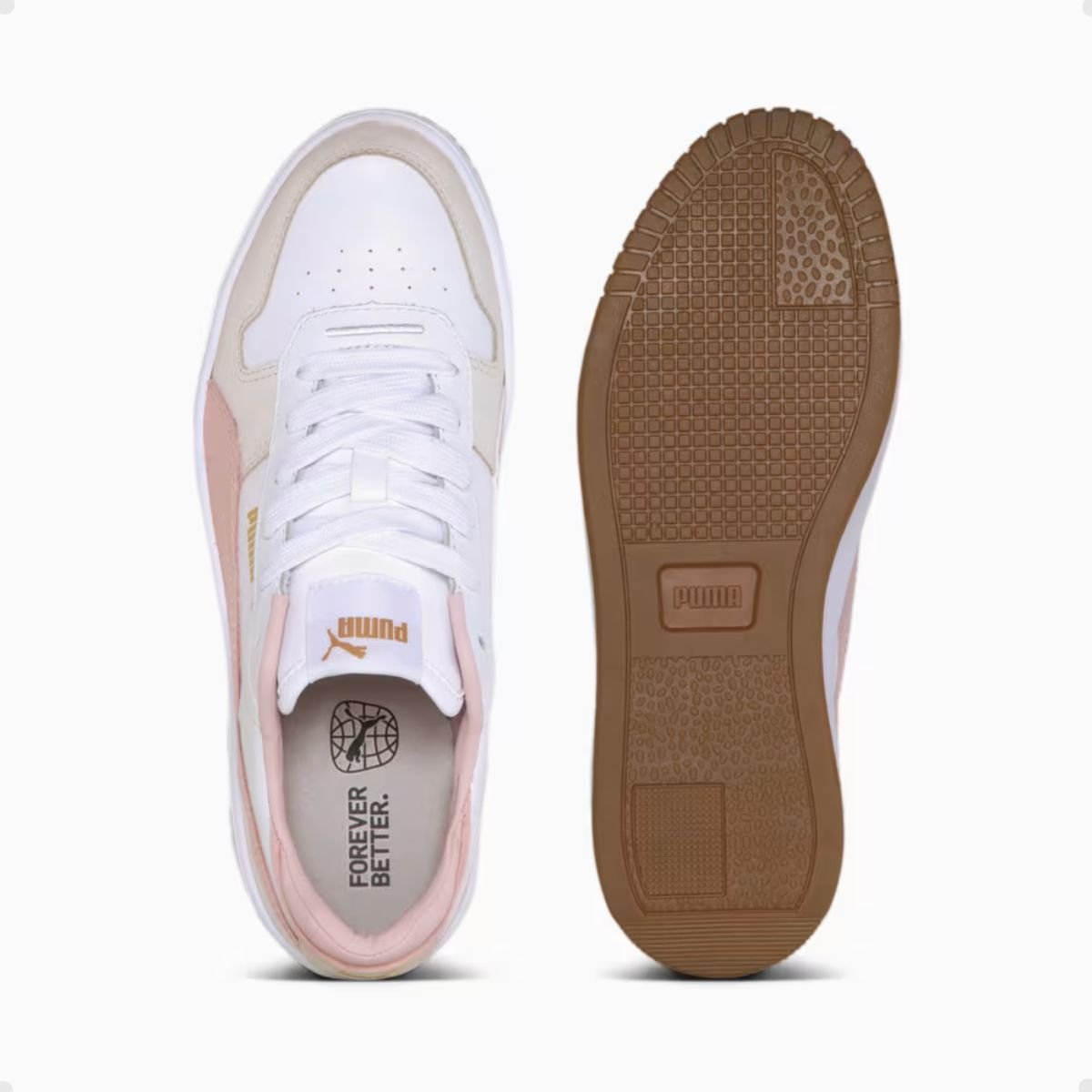 Tênis Casual Feminino Puma Carina Street Bdp Branco 2