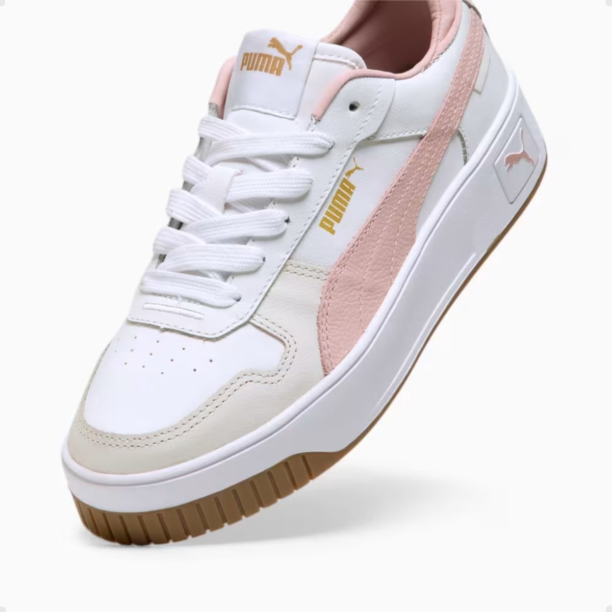 Tênis Casual Feminino Puma Carina Street Bdp Branco 3