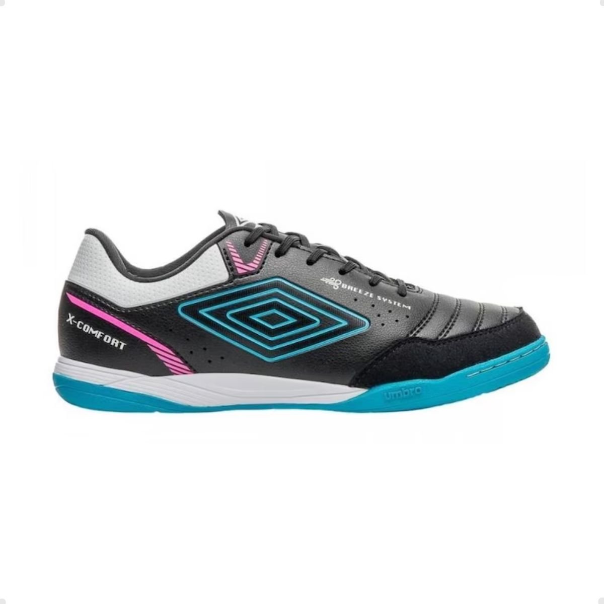 Chuteira Indoor Masculina Umbro X-Comfort Preta Preto 1