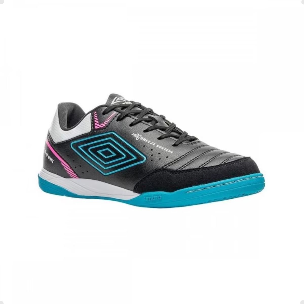 Chuteira Indoor Masculina Umbro X-Comfort Preta Preto 2