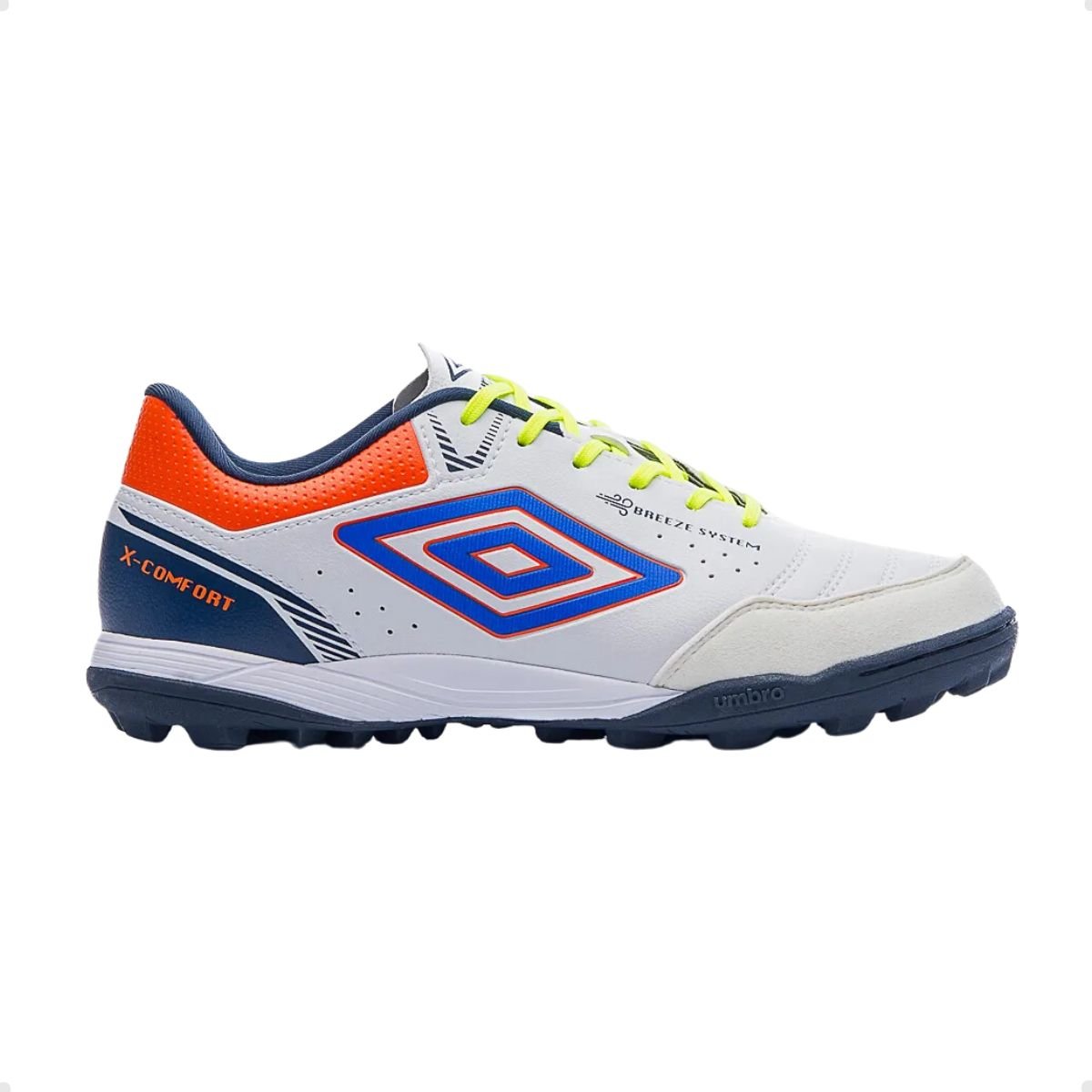 Chuteira Society Masculina Umbro X-Comfort Branca Branco 1