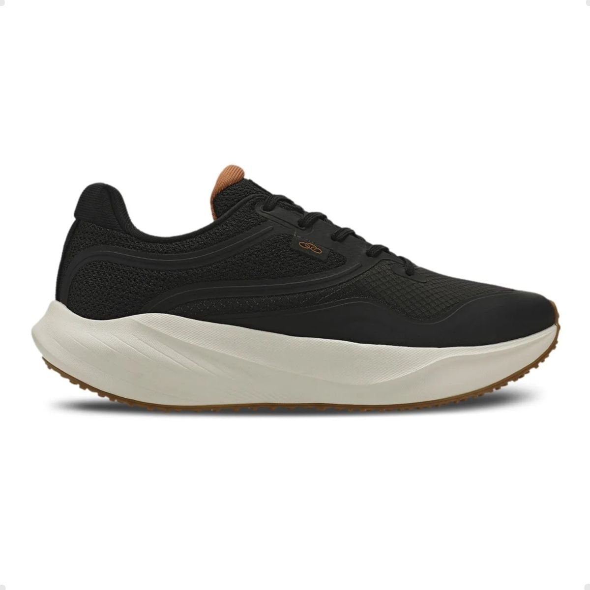 Tênis Running Feminino Olympikus Flit 4 Preto Preto 1