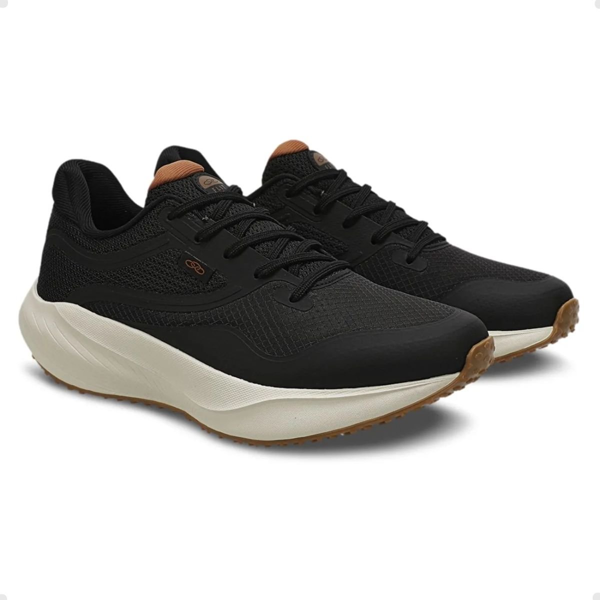 Tênis Running Feminino Olympikus Flit 4 Preto Preto 2