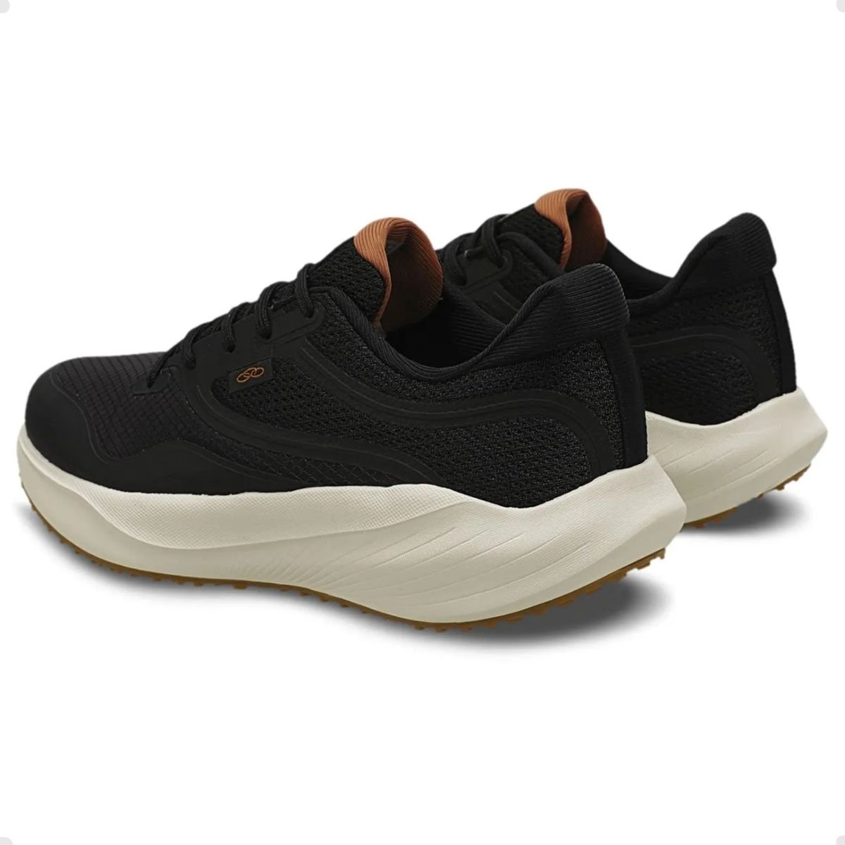 Tênis Running Feminino Olympikus Flit 4 Preto Preto 5