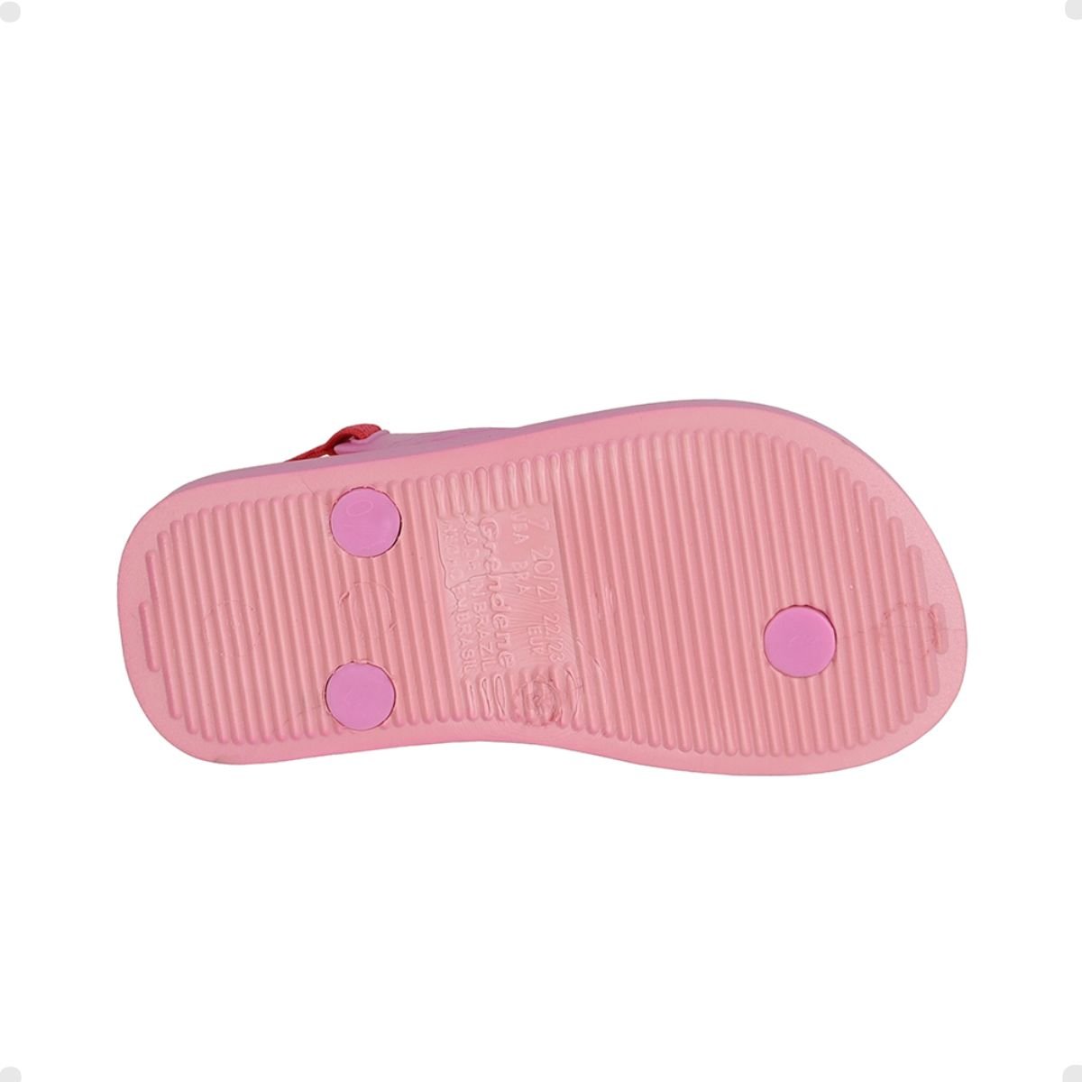 Chinelo Bebê Dedo Grendene Ipanema Classic Baby Rosa Rosa 4