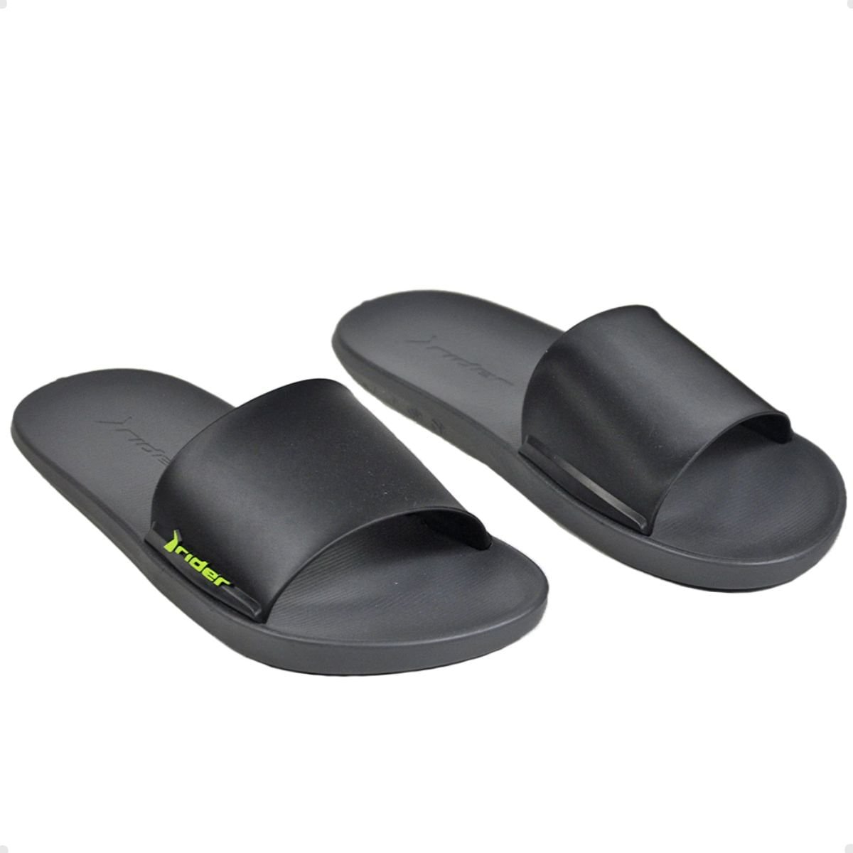 Chinelo Masculino Slide Rider Speed Slide Preto Preto 1