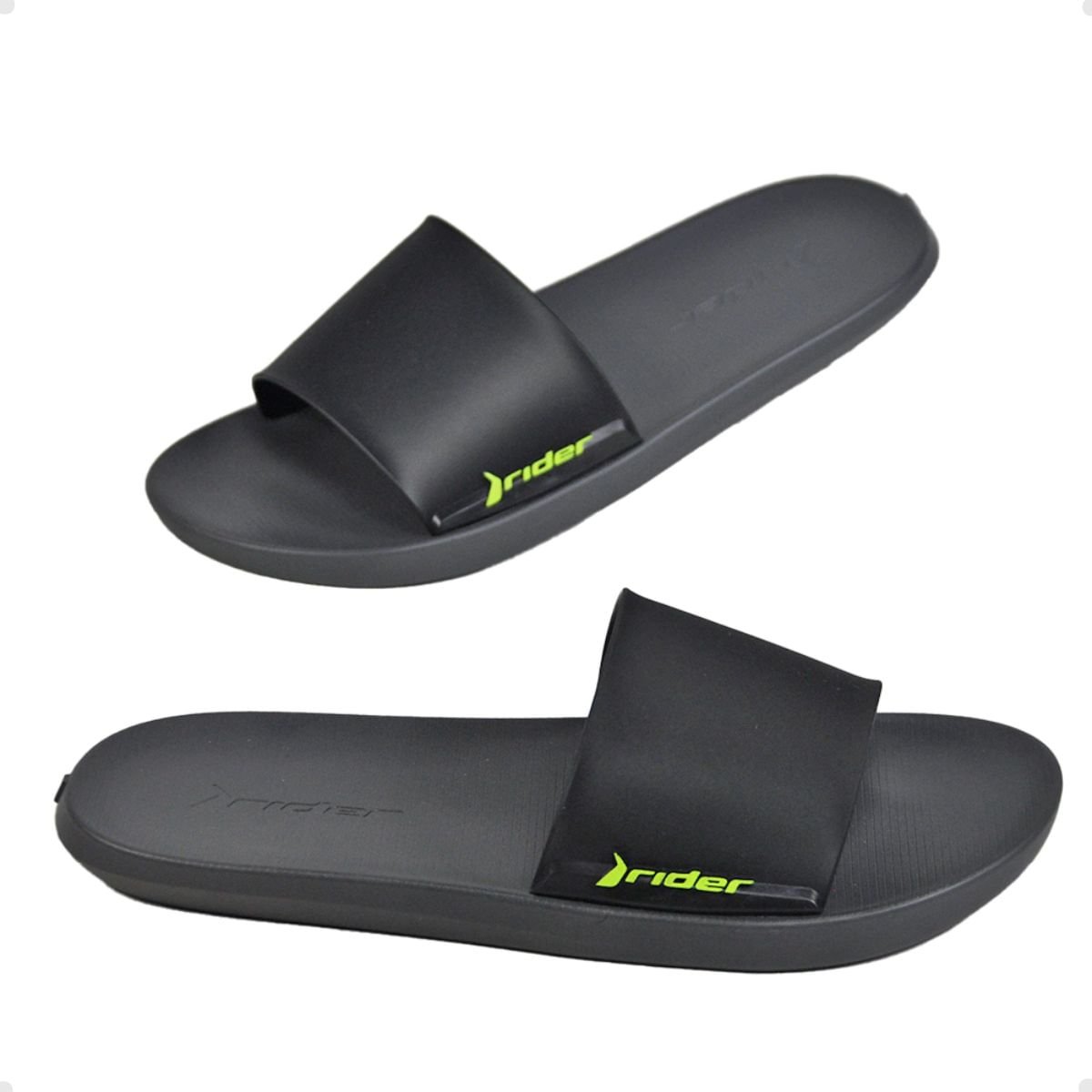 Chinelo Masculino Slide Rider Speed Slide Preto Preto 5