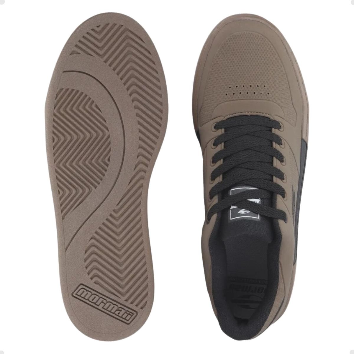 Tênis Street Masculino Mormaii Pulse 2.0 Marrom Bege 3
