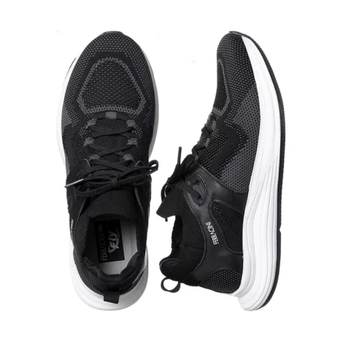 Sapatênis Masculino Ferracini Sneaker Preto Preto 3