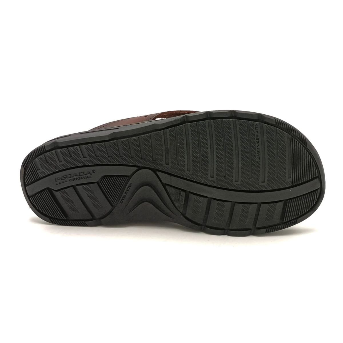 Chinelo Masculino Dedo Pegada Pinhão Marrom 4