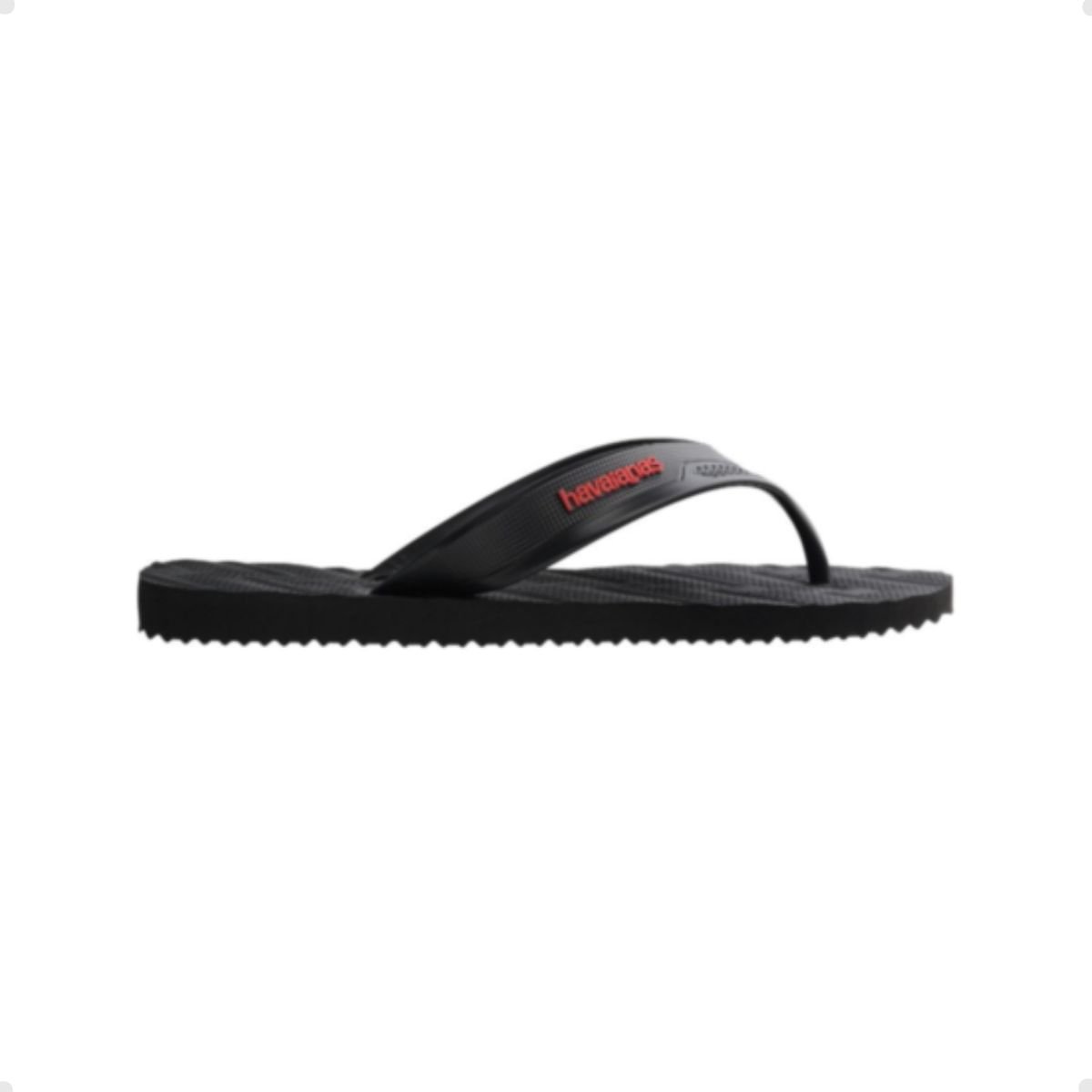 Chinelo Masculino Dedo Havaianas Track Waves Preto Preto 2