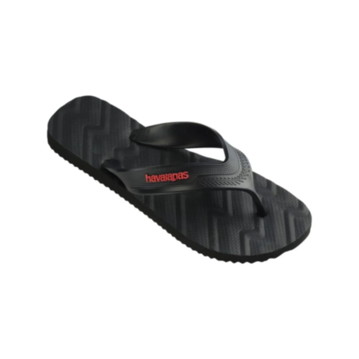 Chinelo Masculino Dedo Havaianas Track Waves Preto Preto 4