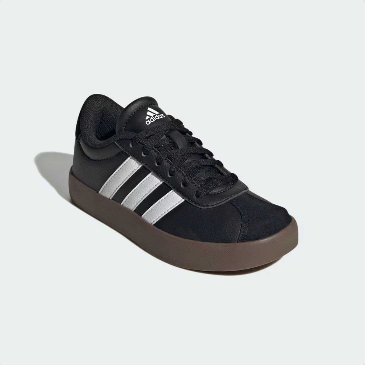 Tênis Casual Infantil Adidas Vl Court Kids Preto Preto 2