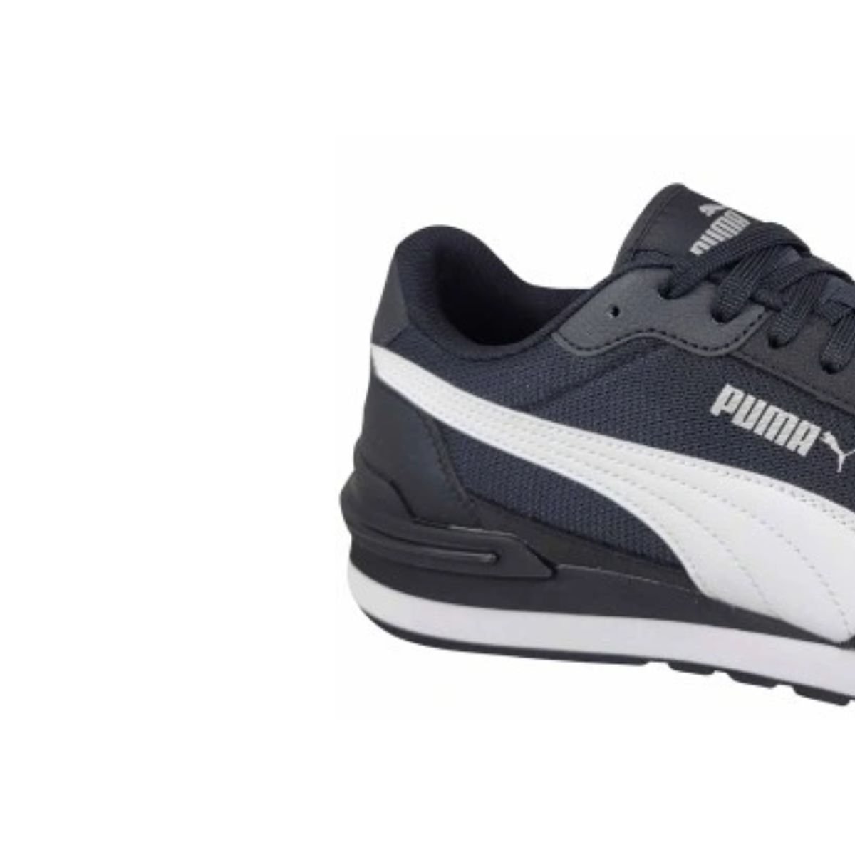 Tênis Casual Masculino Puma St Runner V4 Mesh Preto Preto 4