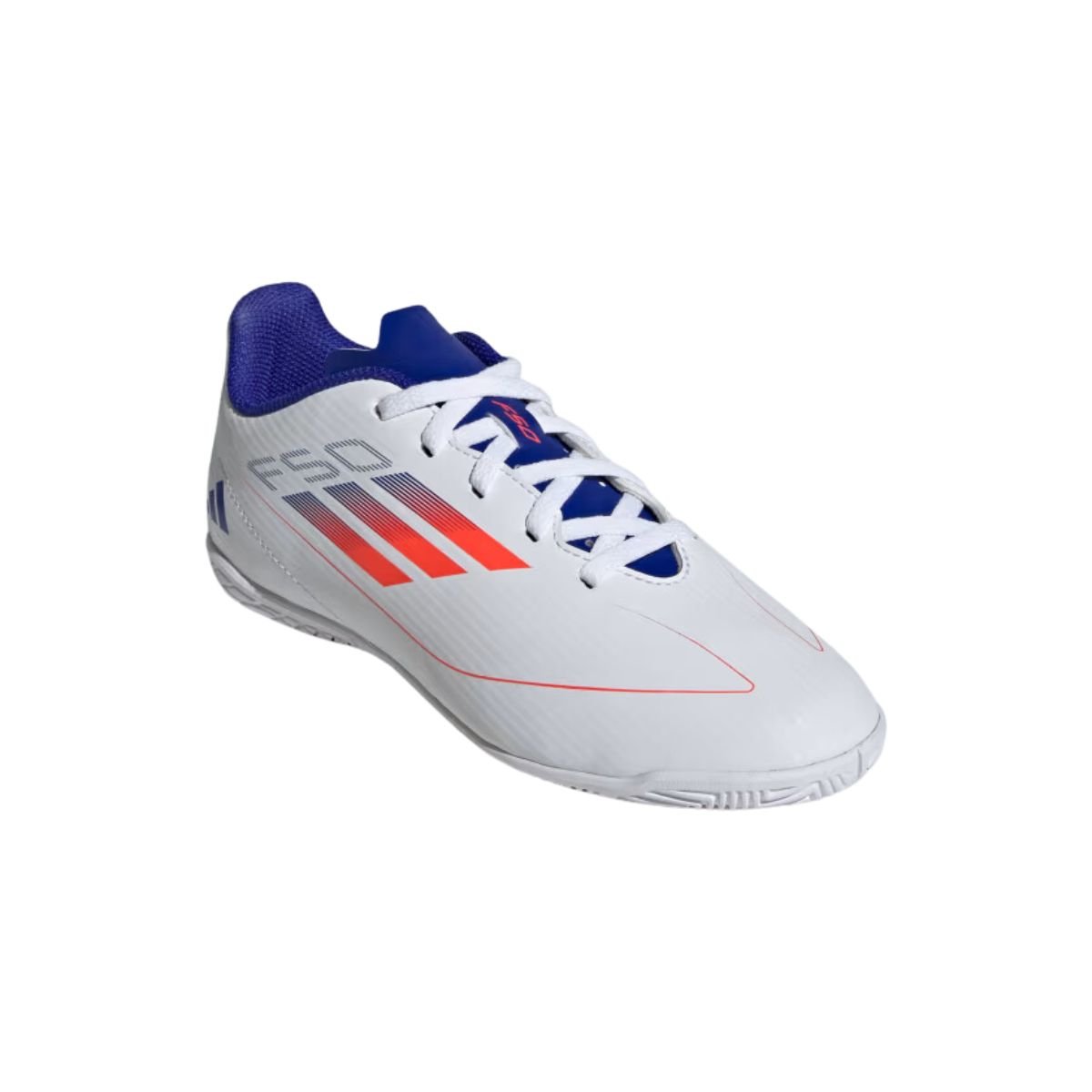 Chuteira Indoor Infantil Adidas F50 Club Jr Branca Branco 4