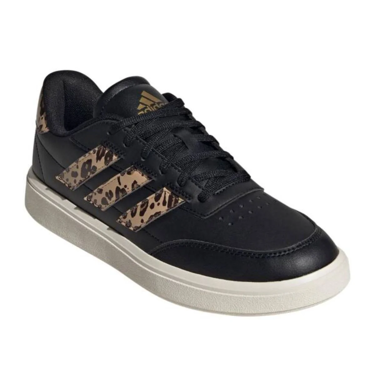 Tênis Casual Feminino Adidas Courtblock Preto Preto 2