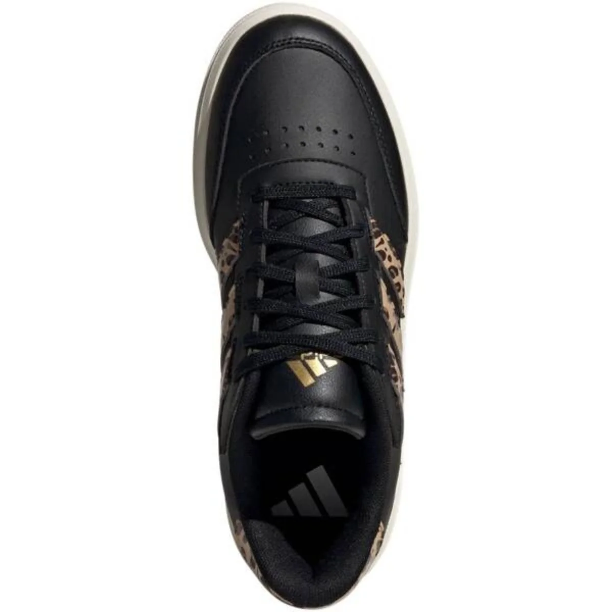 Tênis Casual Feminino Adidas Courtblock Preto Preto 3