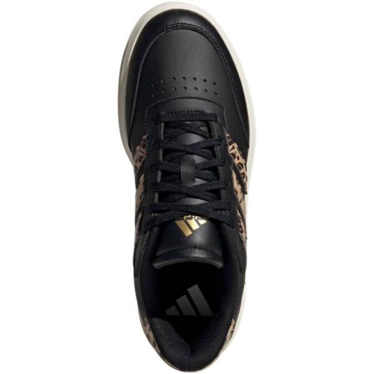 Tênis Casual Feminino Adidas Courtblock Preto Preto 3