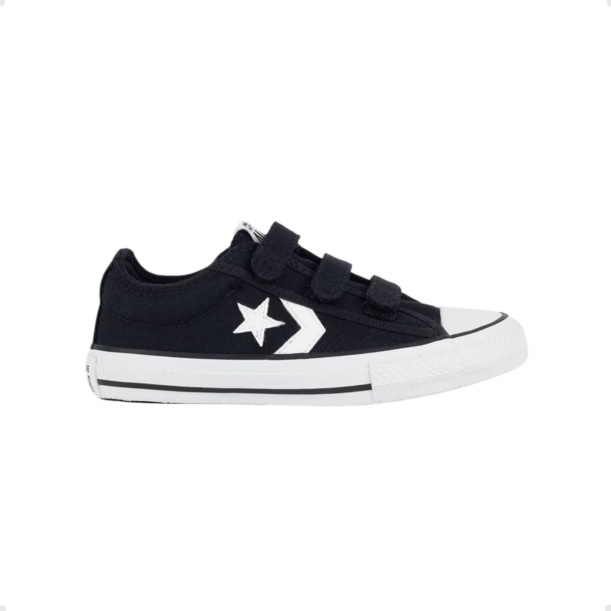 Tênis Casual Infantil Converse Star Player 76 3v Preto
