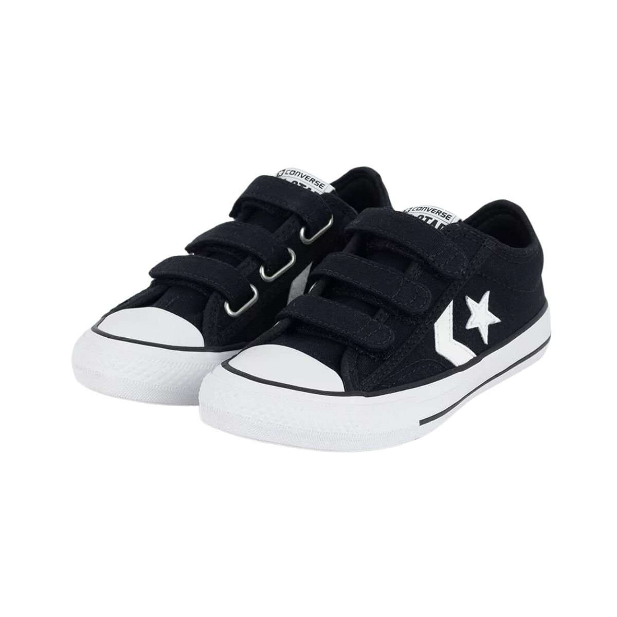 Tênis Casual Infantil Converse Star Player 76 3v Preto Preto 3