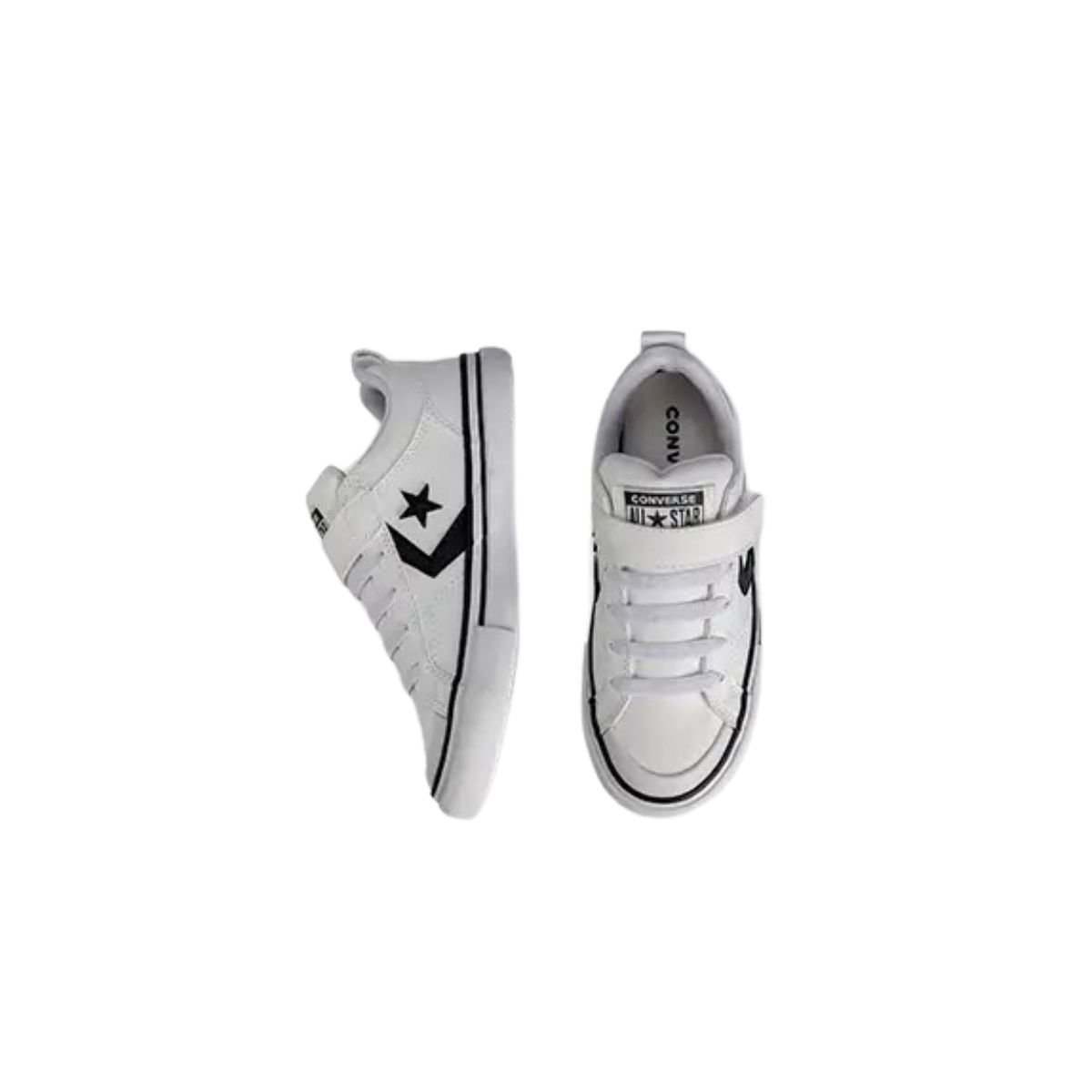 Tênis Casual Infantil Converse Pro Blaze Strap Branco Branco 3