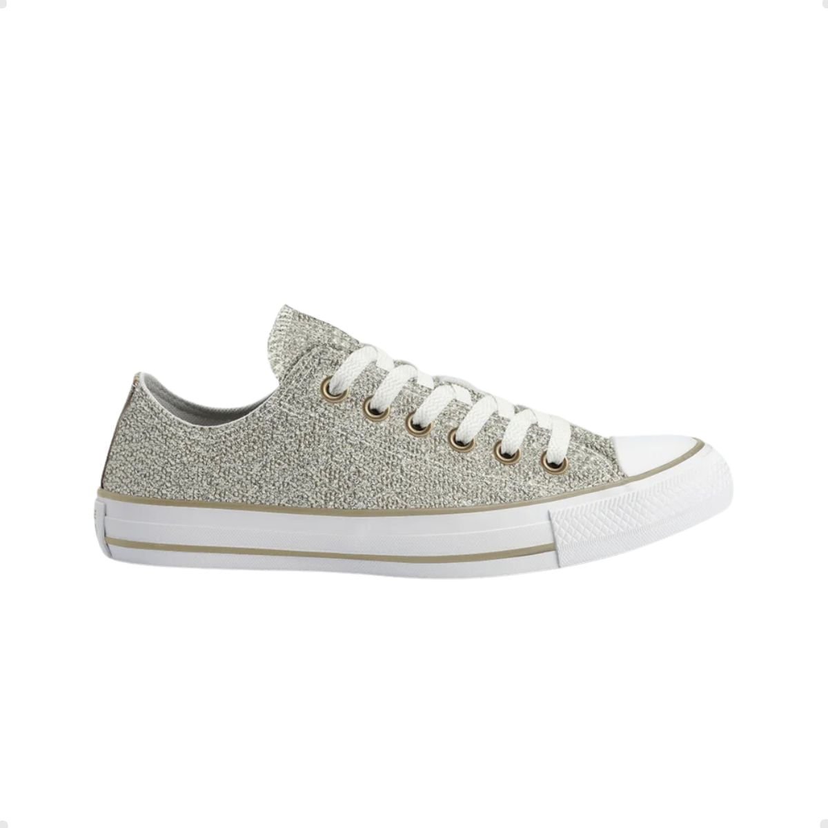 Tênis Casual Converse Chuck Taylor Ouro Claro