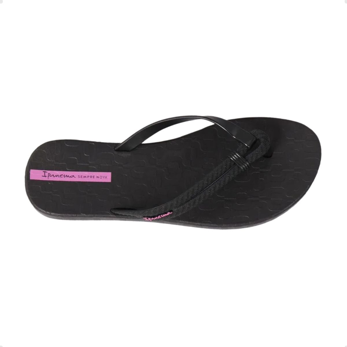 Chinelo Feminino Dedo Ipanema Sempre Nova Preto Preto 5