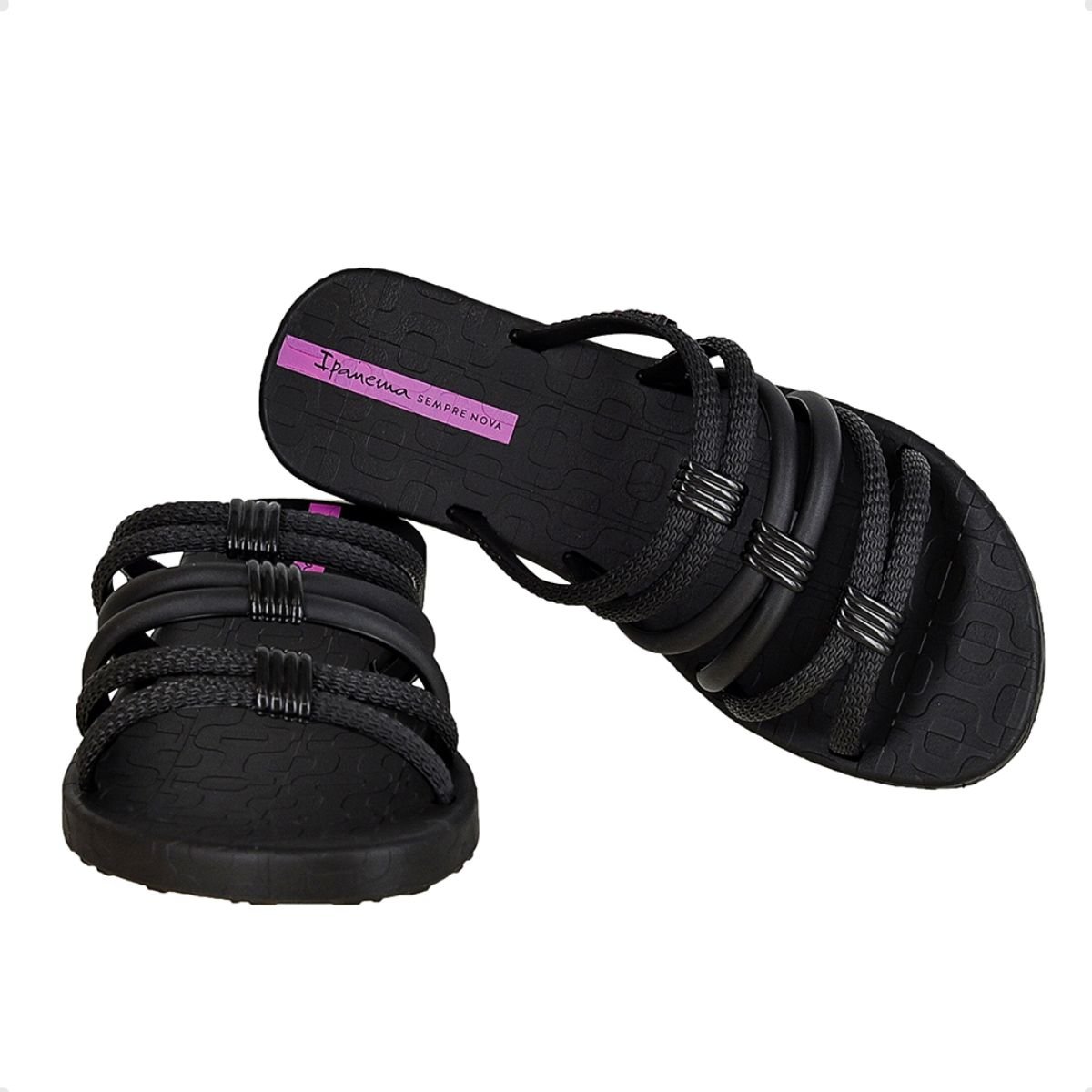 Chinelo Fem Gaspea/Slide Ipanema Sempre Nova 27237-Bg818 Preto 4