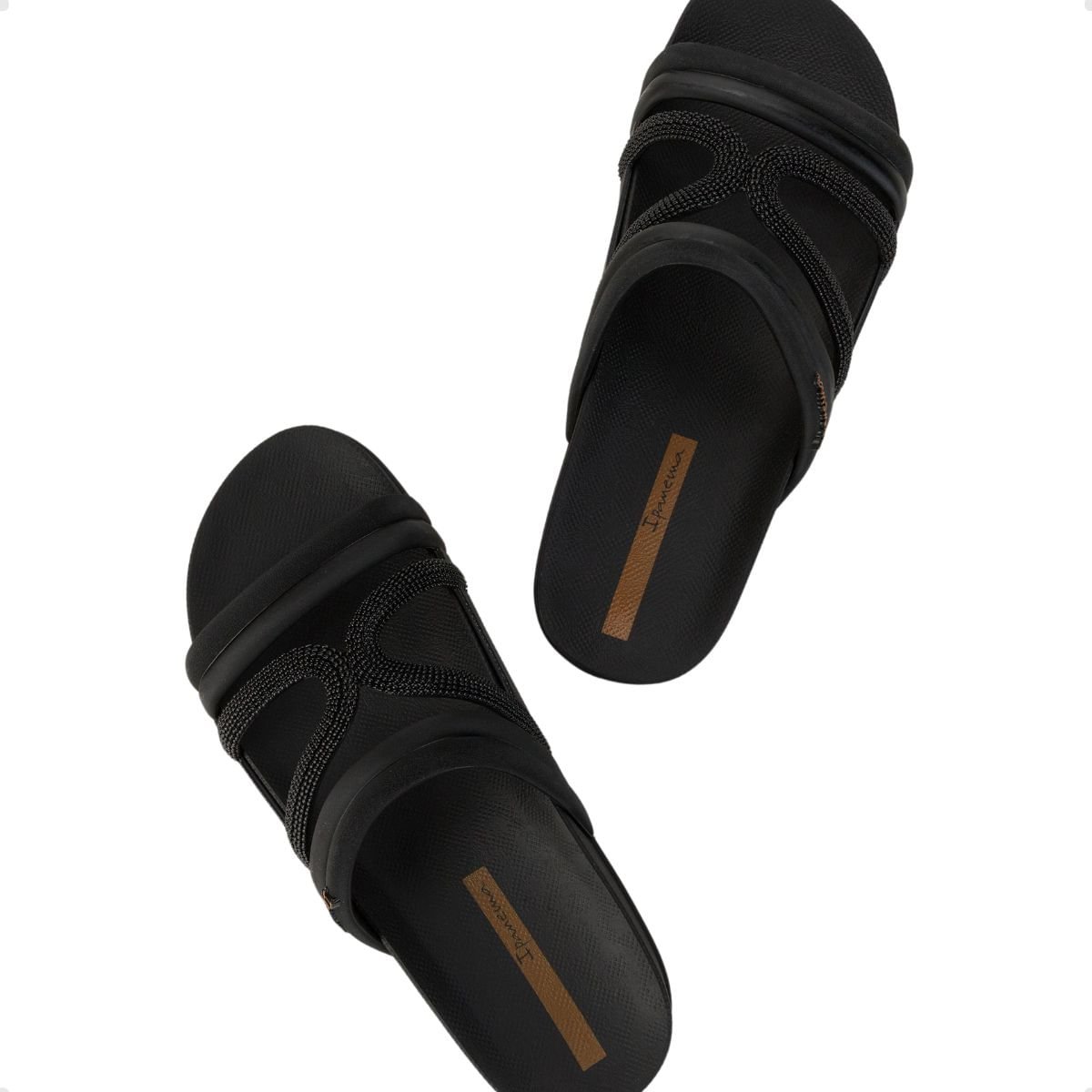 Chinelo Fem Gaspea/Slide Ipanema Sempre Nova 27262-Bg087 Preto 3