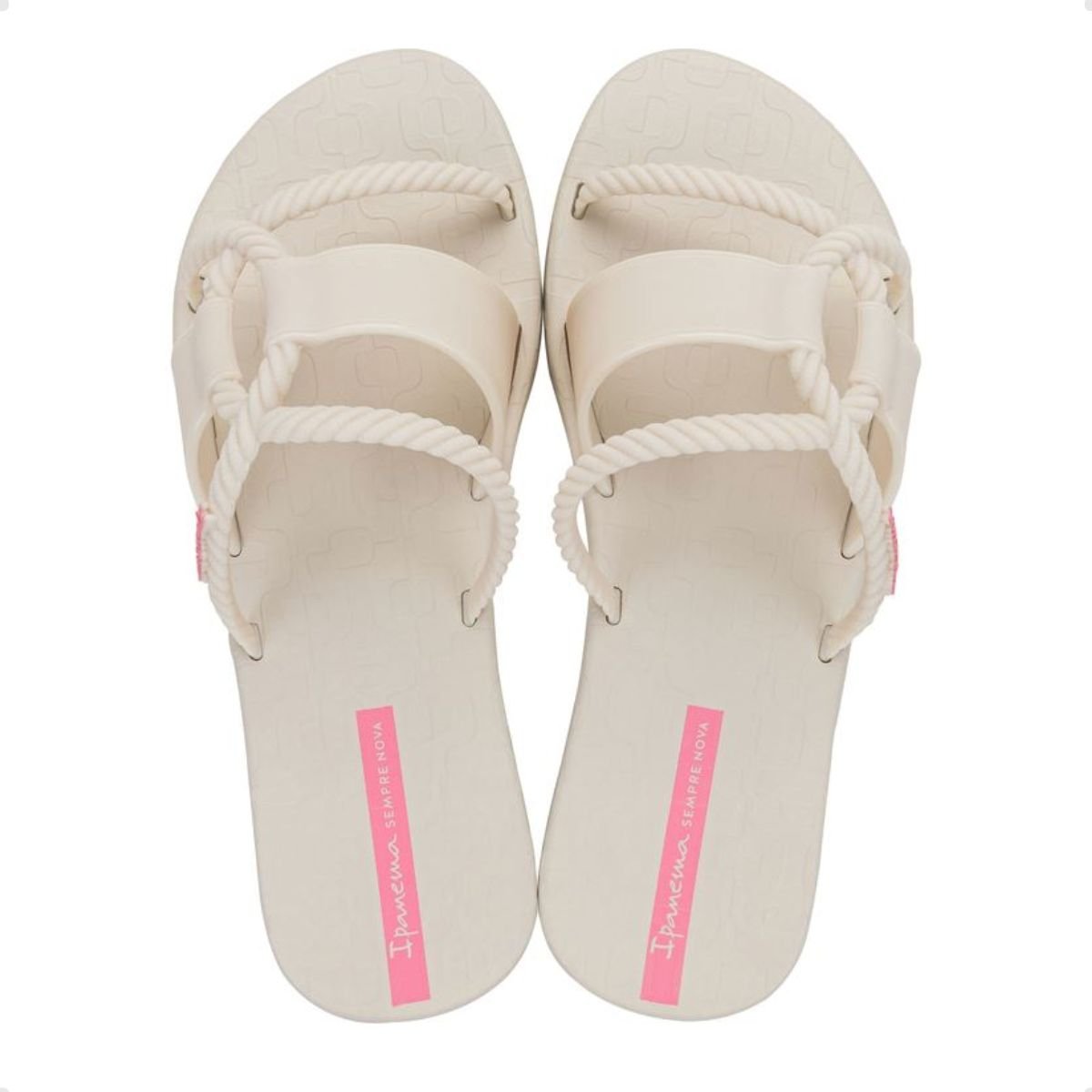 Chinelo Fem Gaspea/Slide Ipanema Sempre Nova 27232-Bg832 Branco 1