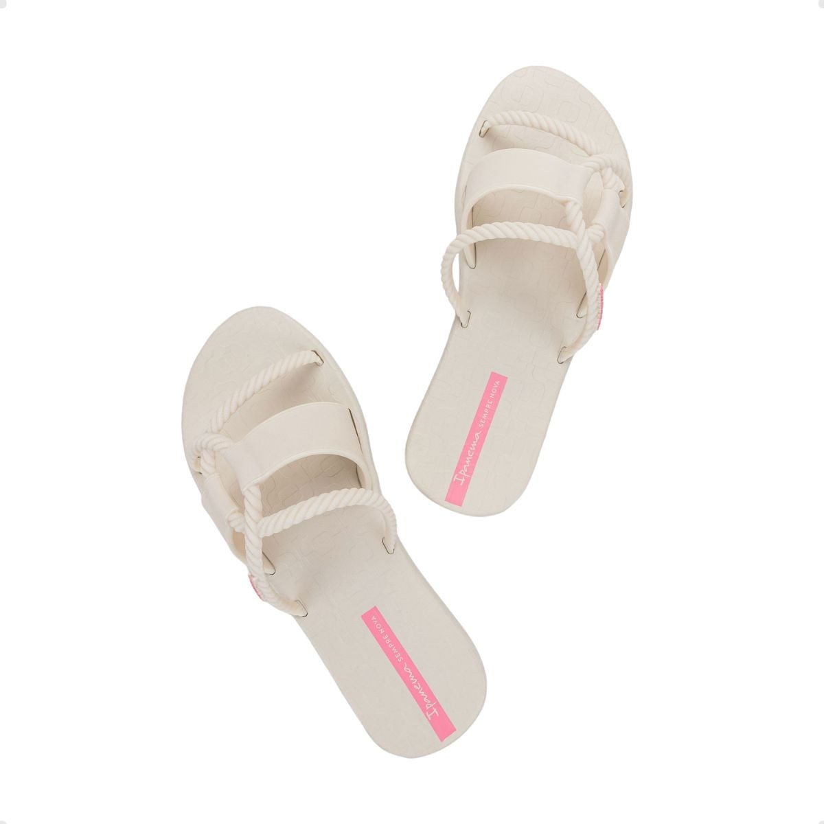 Chinelo Fem Gaspea/Slide Ipanema Sempre Nova 27232-Bg832 Branco 4