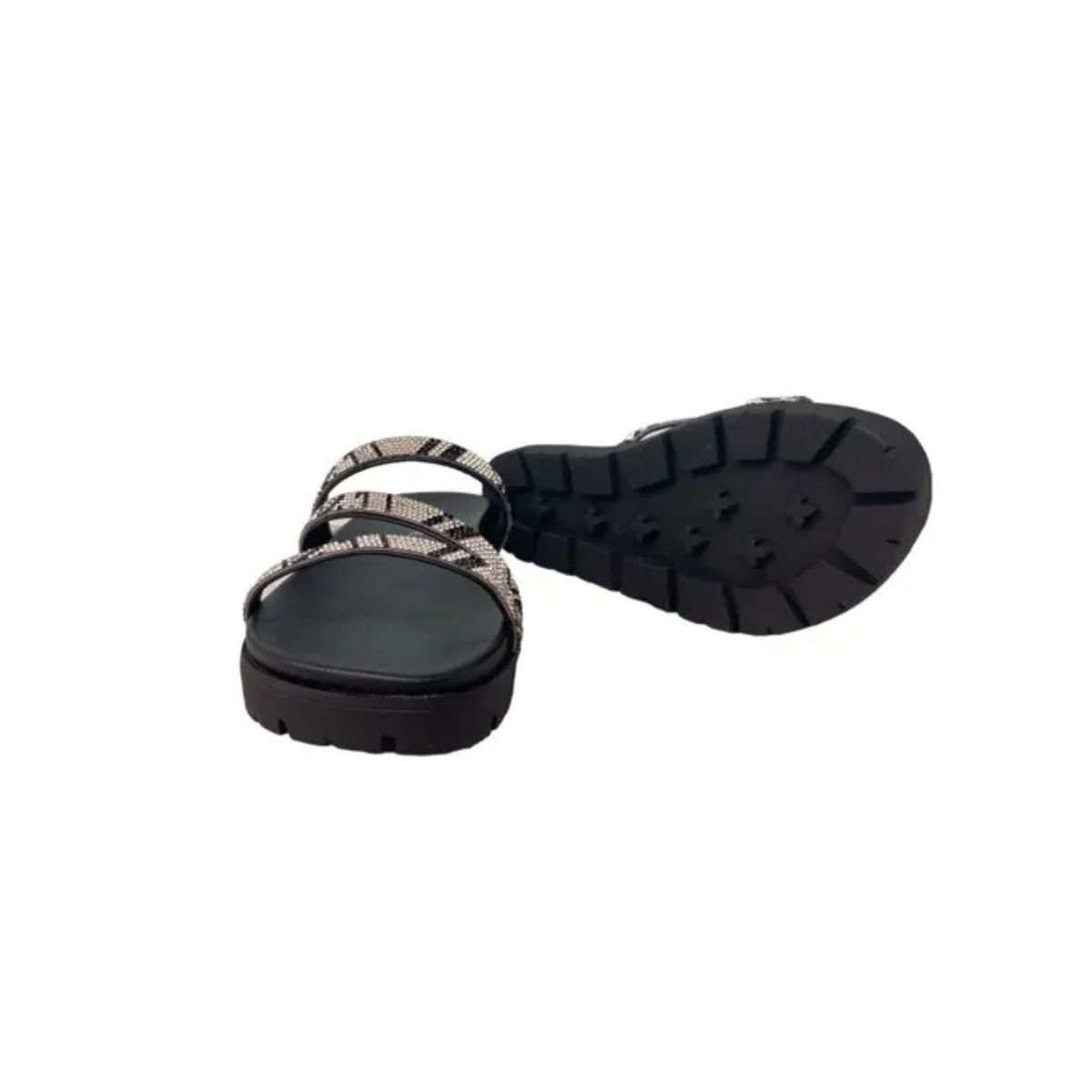 Tamanco Feminino Papete Via Marte Preto Preto 4