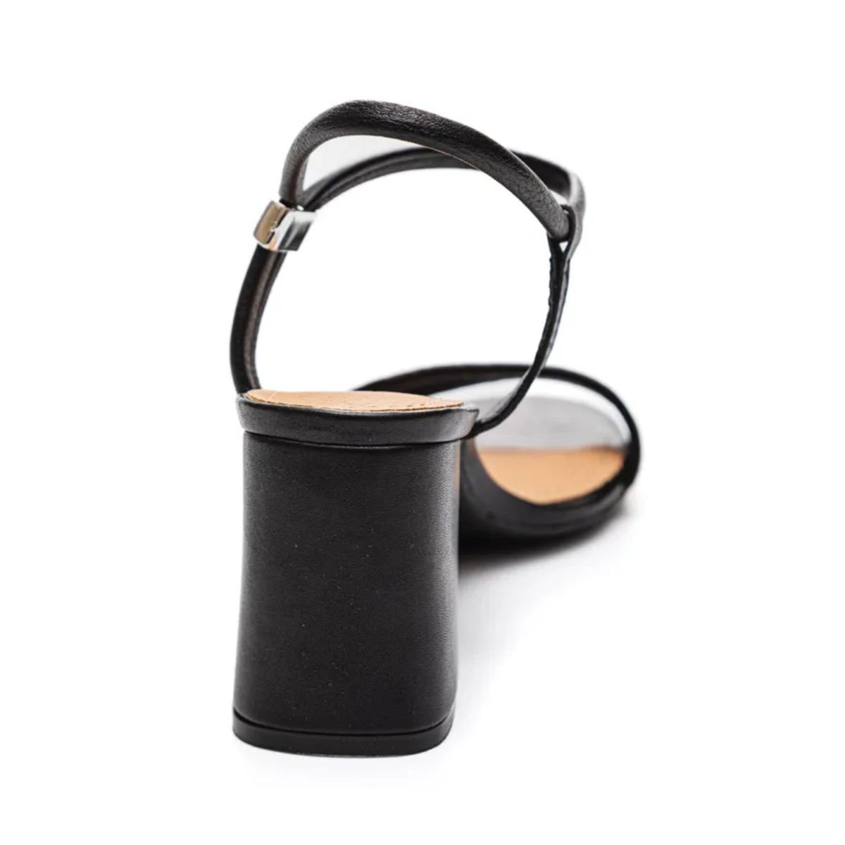 Sandália Feminina Salto Alto Grosso Bottero Preta Preto 2