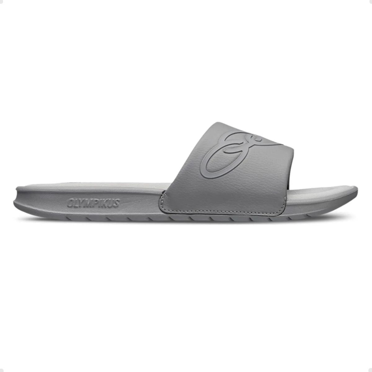 Chinelo Masculino Gaspea/Slide Olympikus Patmos Cinza Cinza 1