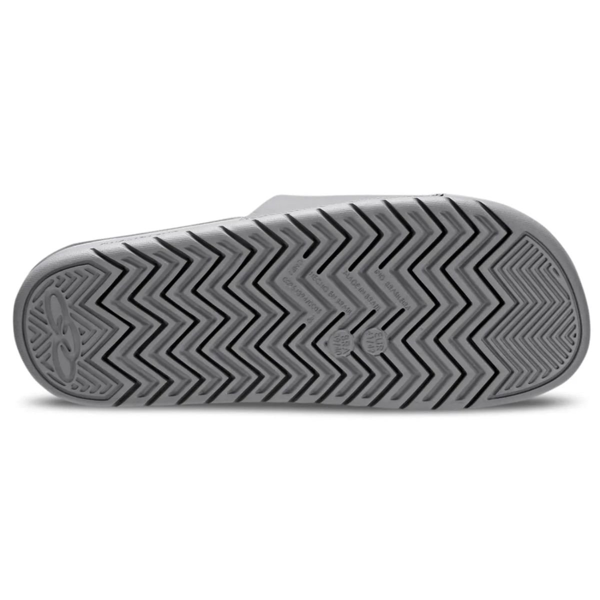 Chinelo Masculino Gaspea/Slide Olympikus Patmos Cinza Cinza 4