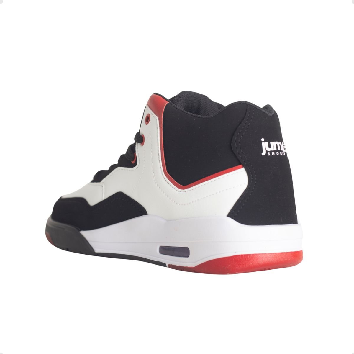 Tênis Basketball Masculino Jump Preto E Branco Branco/Preto 5
