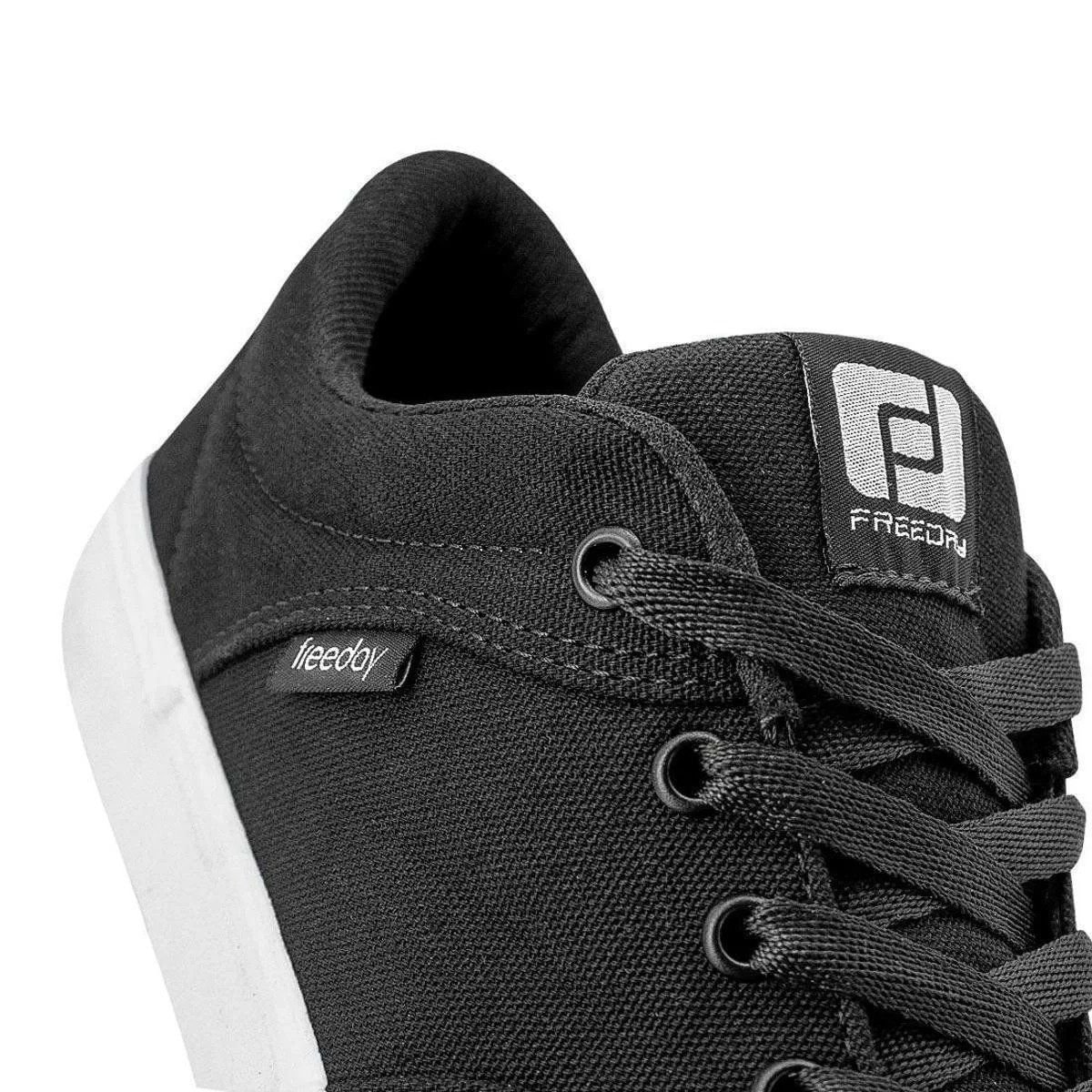 Tênis Street Masculino Freeday Flip Eco Preto Preto/Branco 3