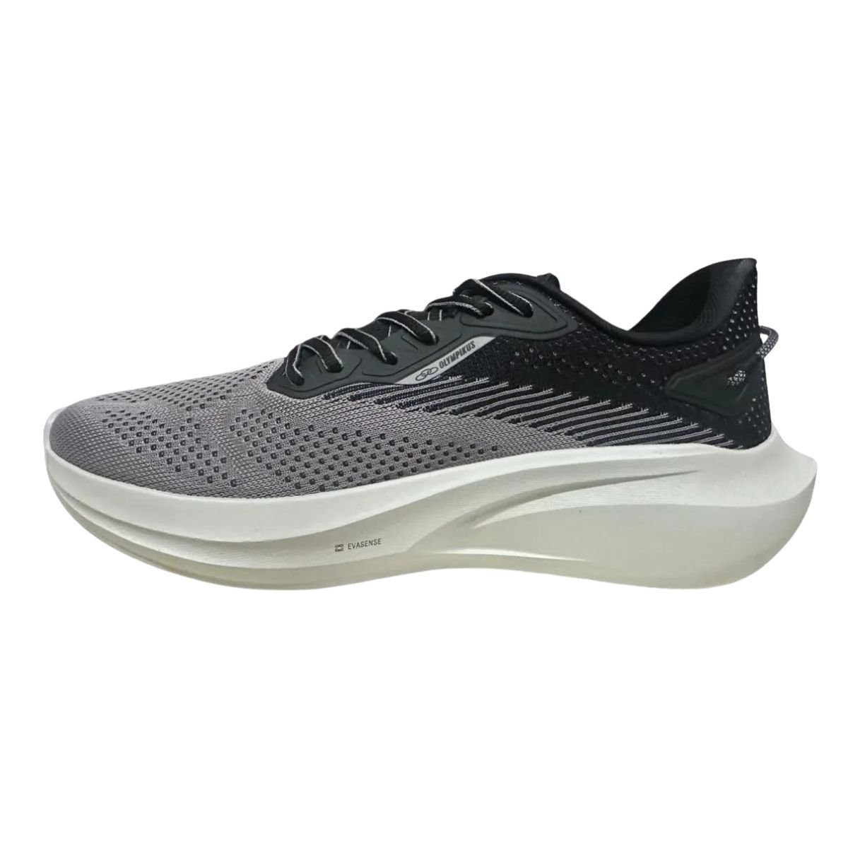 Tênis Running Masculino Olympikus Mescla Cinza Preto/Cinza 5