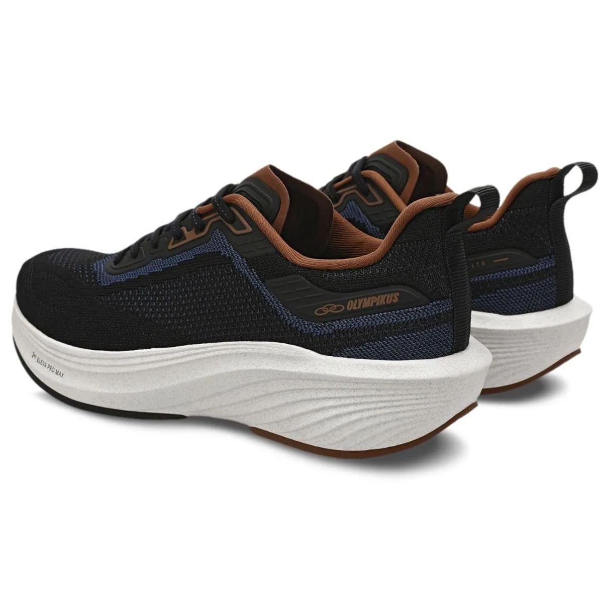 Tênis Running Masculino Olympikus Volta Preto Preto 5