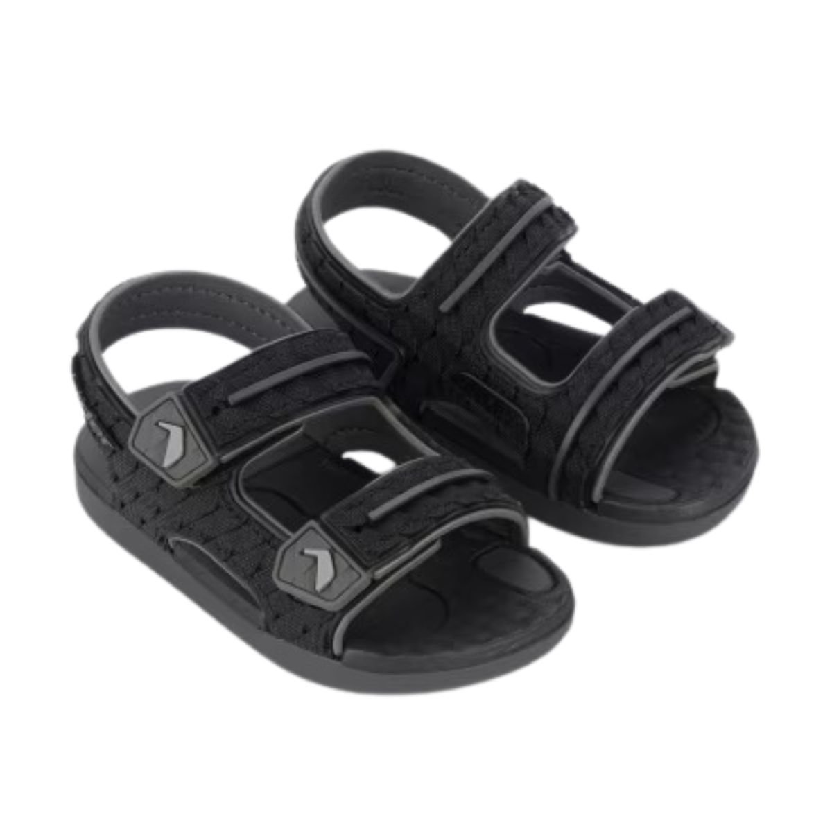 Sandália Infantil Papete Rider Free Style Preta Preto 3