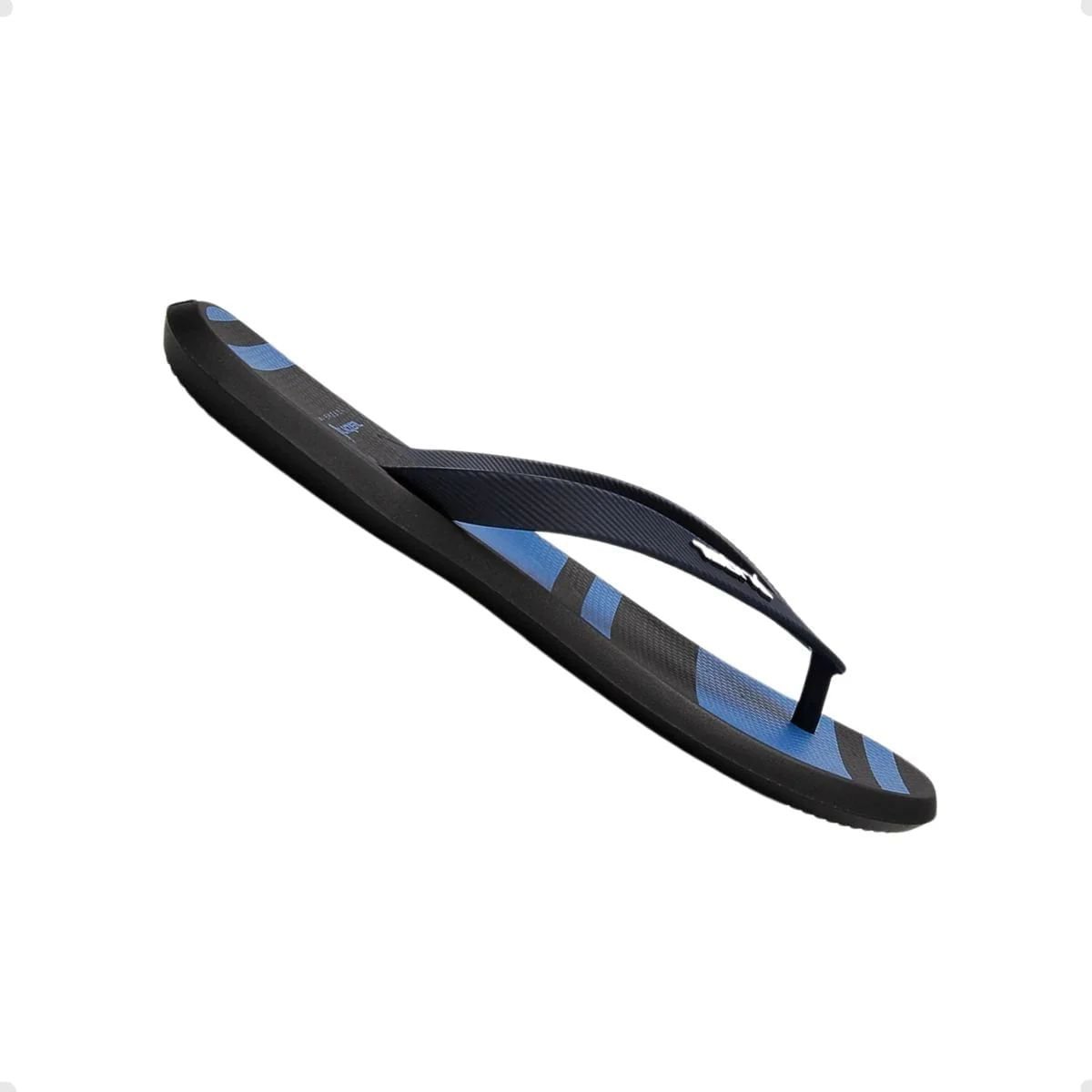 Chinelo Masculino Adulto Dedo Rider R1 Style Preto E Azul Preto/Azul 2