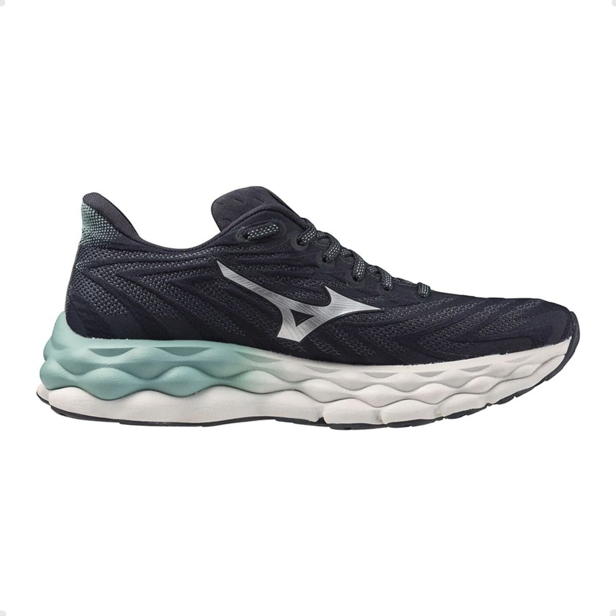 Tênis Running Feminino Mizuno Wave Sky Preto Preto