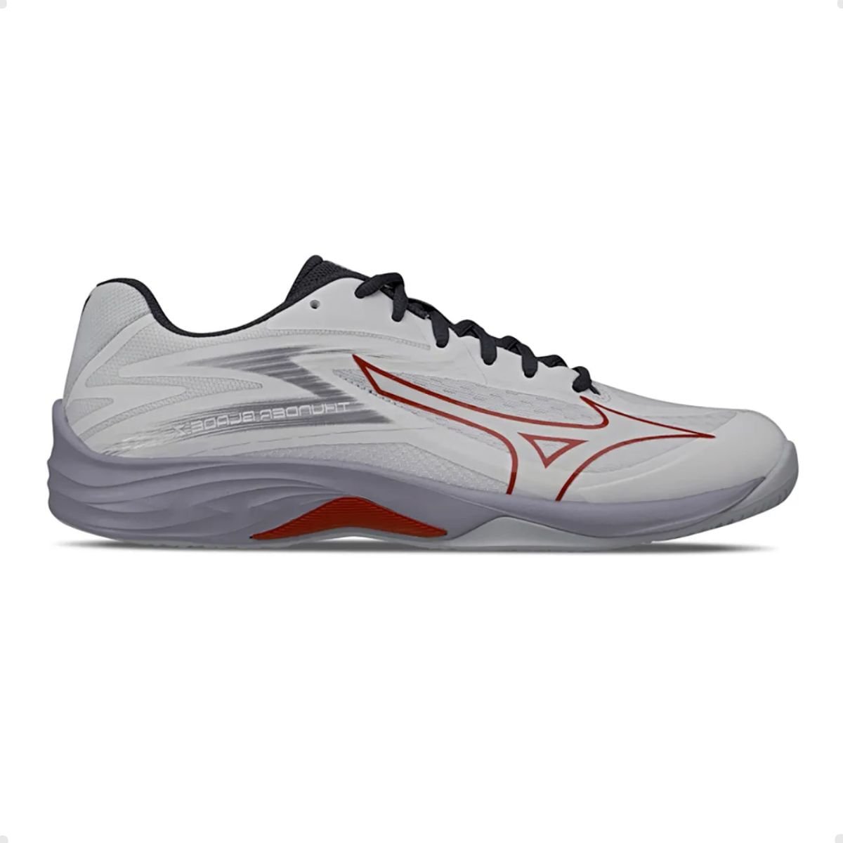 Tênis De Volei Feminino Mizuno Thunder Blade Z Branco Branco 1