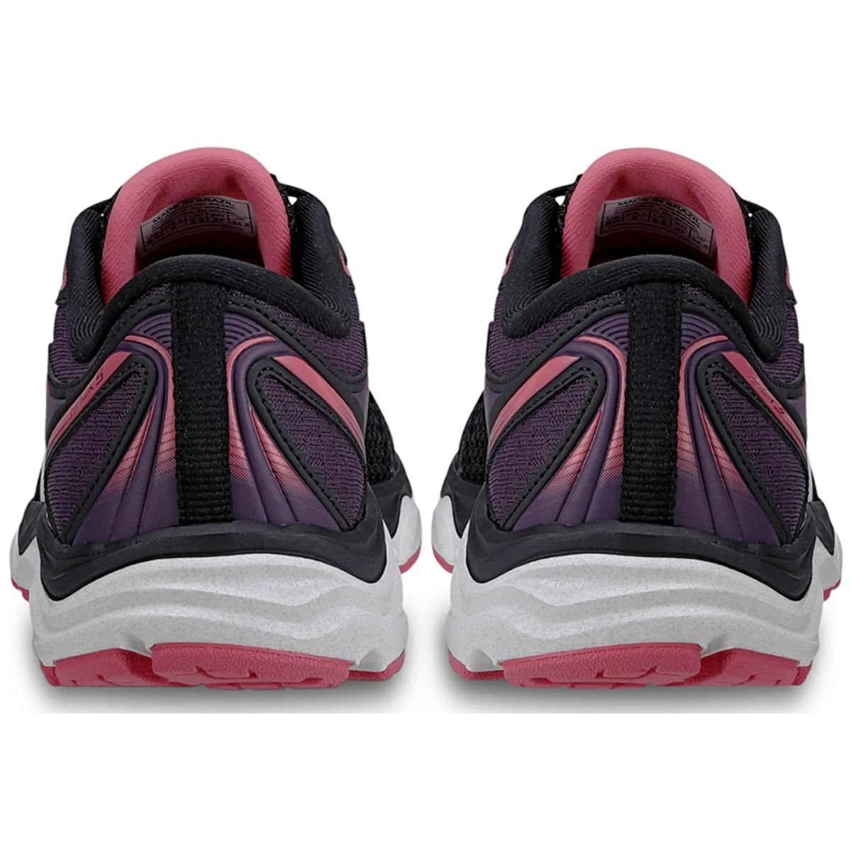 Tênis Running Feminino Mizuno Hawk 5 Preto E Rosa Preto 2