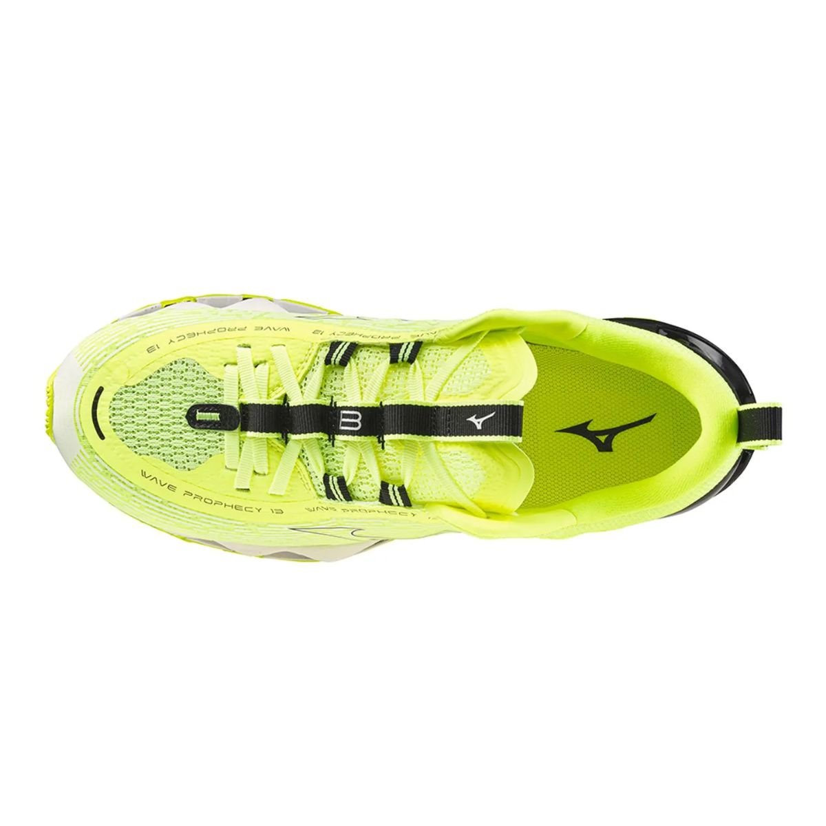 Tênis Running Masculino Mizuno Prophecy 13 Verde Amarelo 2