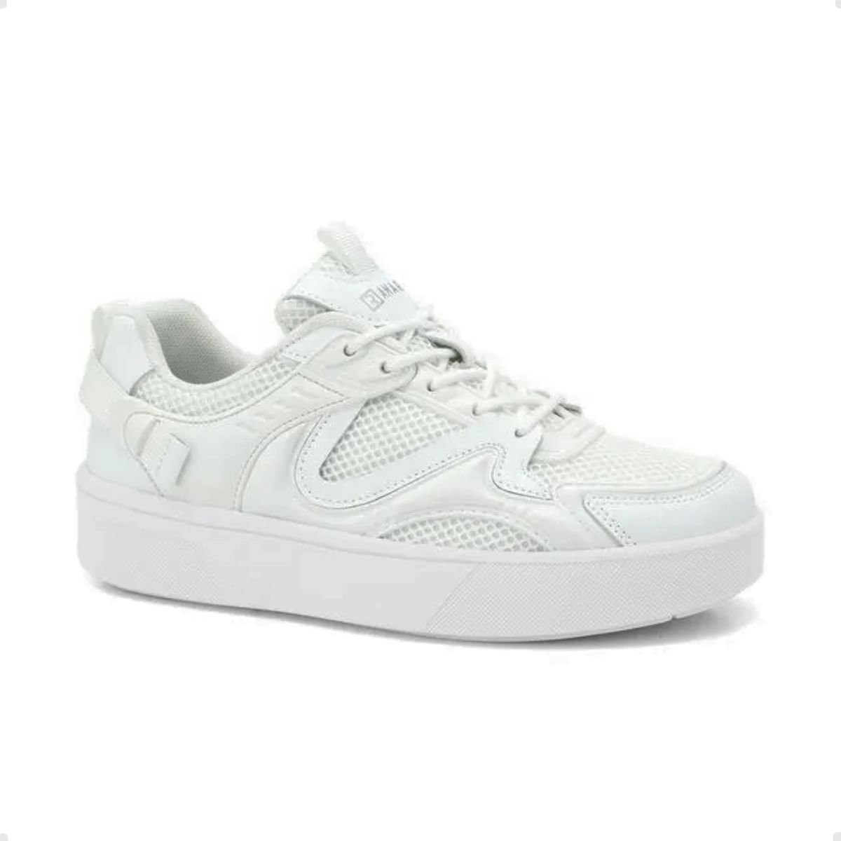 Tênis Moda Feminino Casual Ramarim Branco Branco 1