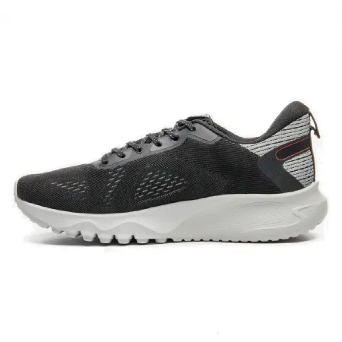 Tênis Running Masculino Fila Fulltime Preto Preto/Cinza 4