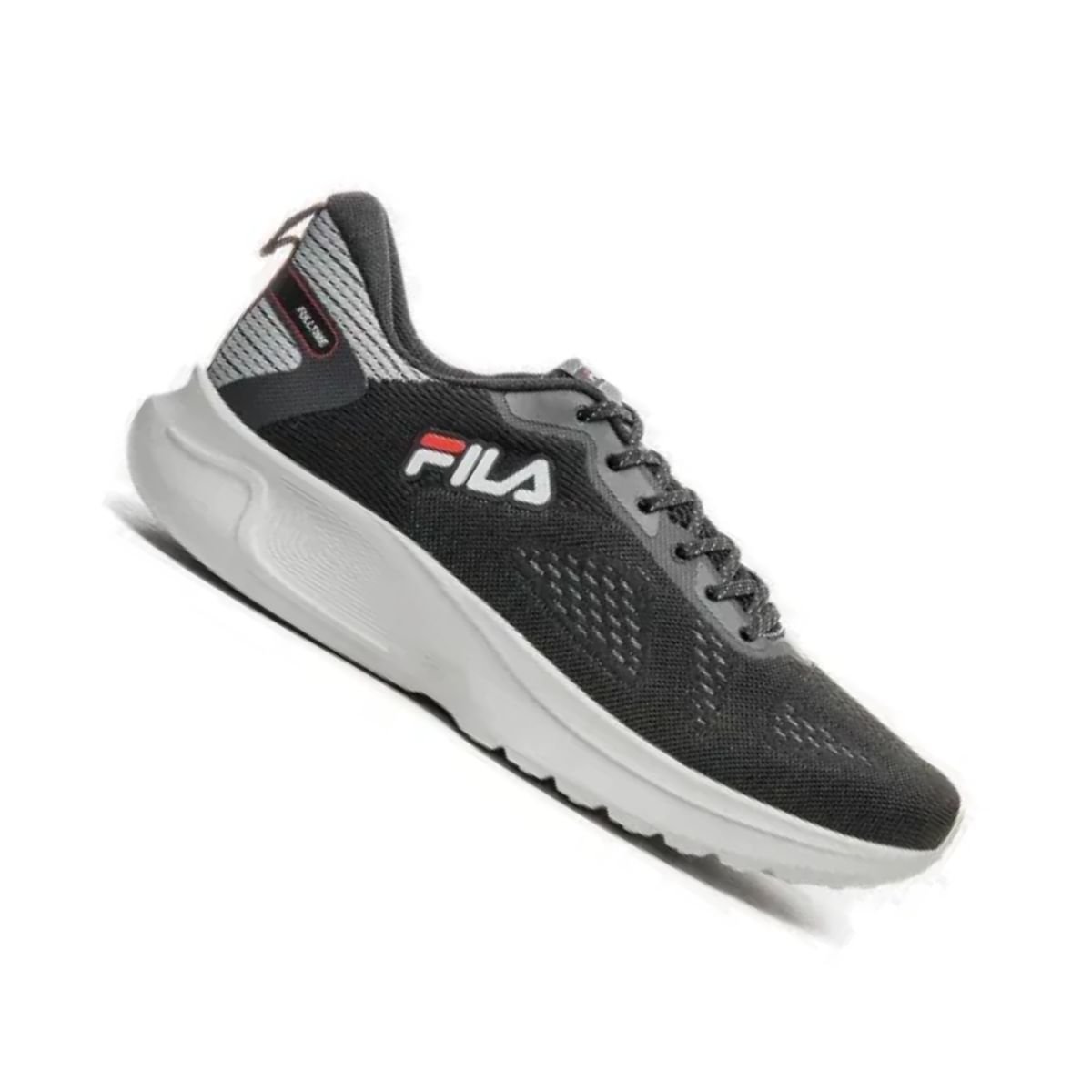 Tênis Running Masculino Fila Fulltime Preto Preto/Cinza 5